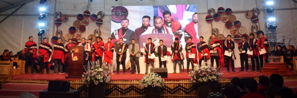 69th AKM general conference culminated with the election of new office bearers and passing of new resolutions at Akhoya village, Mokokchung on January 20. (Morung Photo)